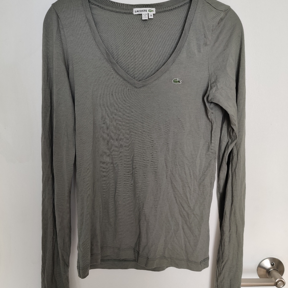Lacoste long sleeve shirt